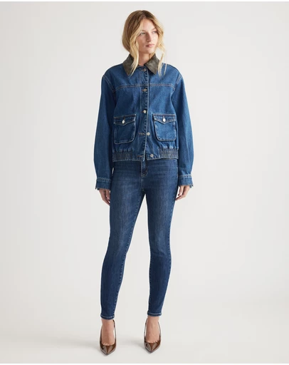 Decjuba - Evie High Rise Skinny Jeans