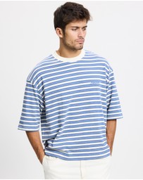 Zanerobe - Stripe Crop Flow Tee