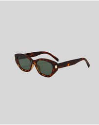 KAJA Clothing - Marbella Retro Tortoise Sunglasses