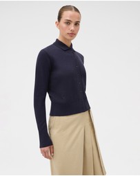 Oroton - Collar Cardigan