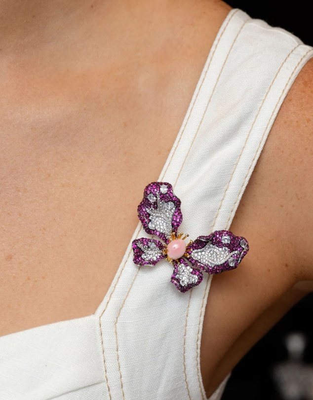 Stephanie Browne - Madame Butterfly Brooch