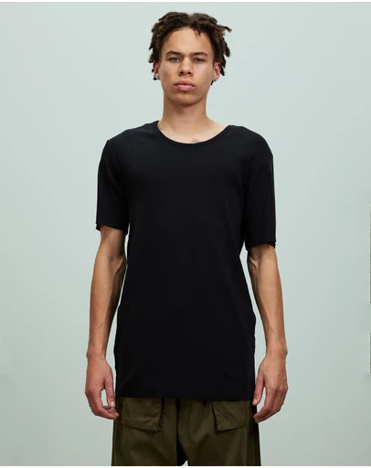 Surrounded By Ghosts - The Onyx Slim Rib Knit T-Shirt