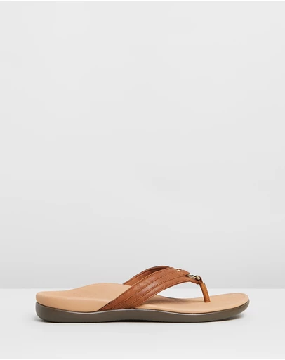 Vionic - Tide Aloe Toe Post - Mocha