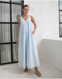 Soon Maternity - Emily Denim Maxi Dress