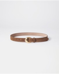 & Other Stories - Crescent-Buckle Leather Belt