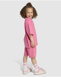 adidas Originals - Short Tee Set Big Logo Execution - Kids