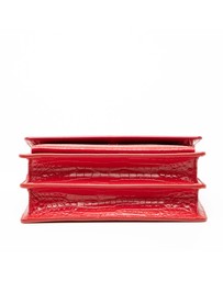 Pre-Loved by Azura Reborn - Pre-Loved Medium Croc Embossed Monogram Sunset Bag