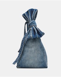 Marc Jacobs - The Bow Denim Sack Bag