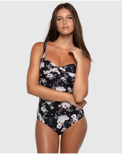 Nip Tuck Swim - Evening Shadow Joanne Short Torso One Piece