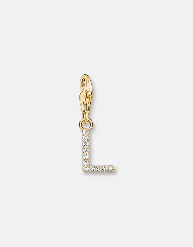 THOMAS SABO - Charm Pendant Letter L Gold Plated