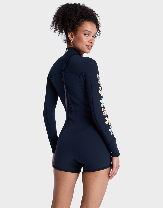 Roxy - Womens 2mm Swell Back Zip Natural Long Sleeve Springsuit