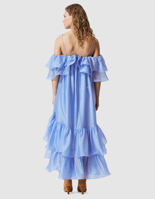 & Other Stories - Off-Shoulder Ruffle Maxi Dress