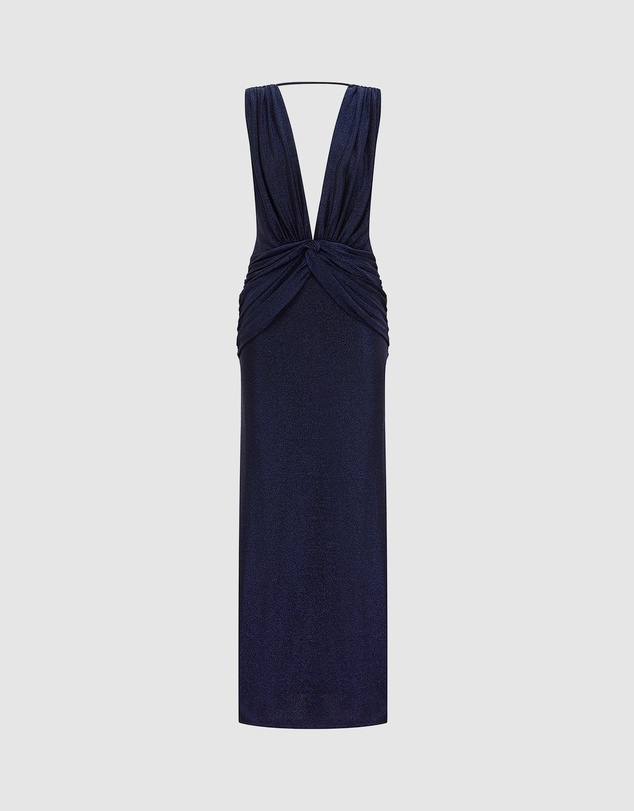 Shona Joy - Stellar Plunge Neck Maxi Dress - ICONIC EXCLUSIVE