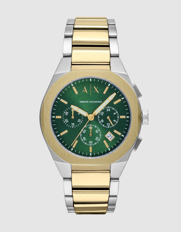 Armani Exchange - Two Tone Chronograph Watch