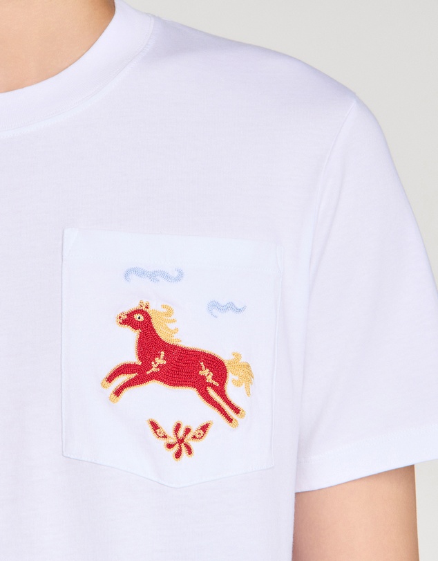 Sandro - Horse Tee Shirt