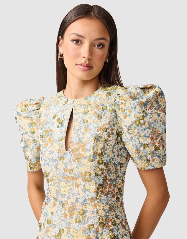 Elliatt - Tasmin Puff Sleeve Mini Dress