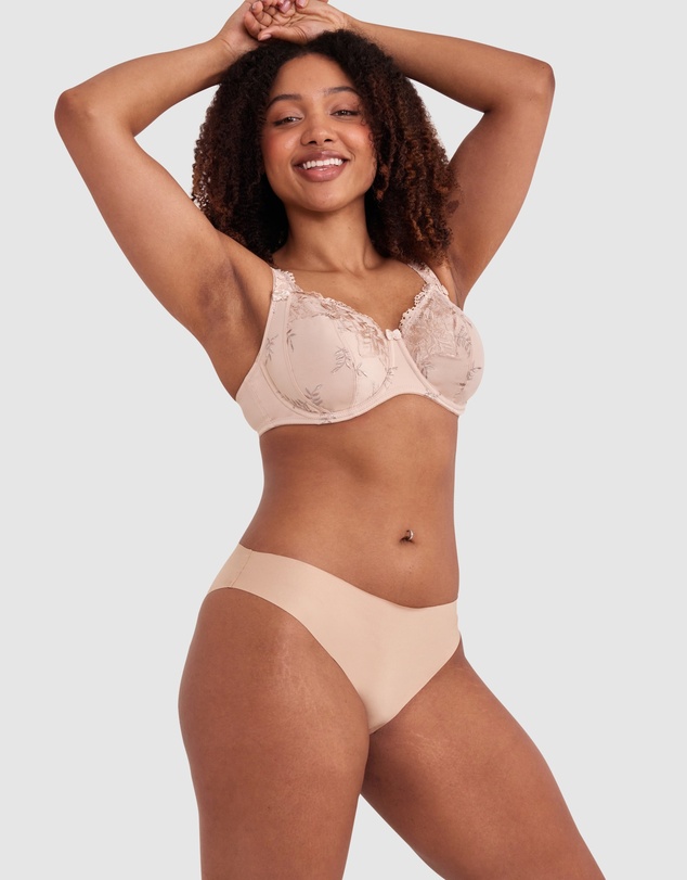 Bras N Things - Smooth Comfort Bikini Cut Knicker - Nude