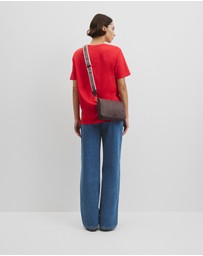 Country Road - Woven Tri Crossbody Bag