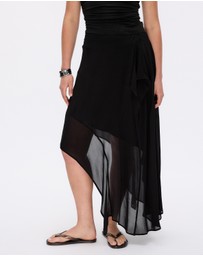 Minima Esenciales - Lucy Asymmetrical Midi Skirt