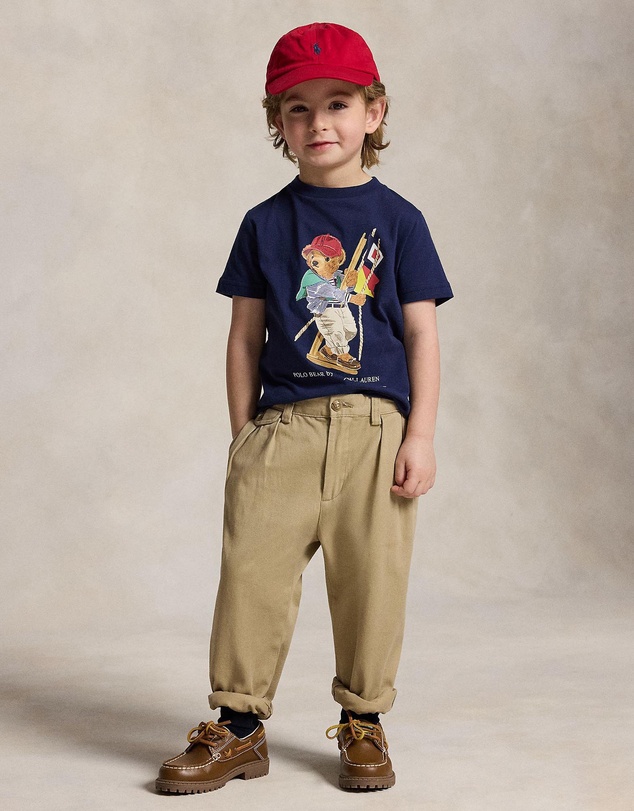 Polo Ralph Lauren - Polo Bear Cotton Jersey Tee - Kids