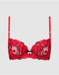 Ann Summers - Roses Are Red Non-Padded Balcony Bra