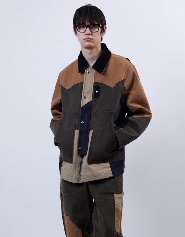 Andersson Bell - Patchwork Washed Jacket