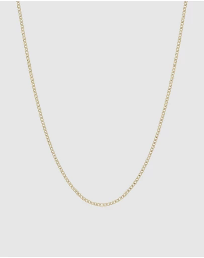 HOUSE OF SLANI - Dainty Curb Arlo Gold Filled Necklace