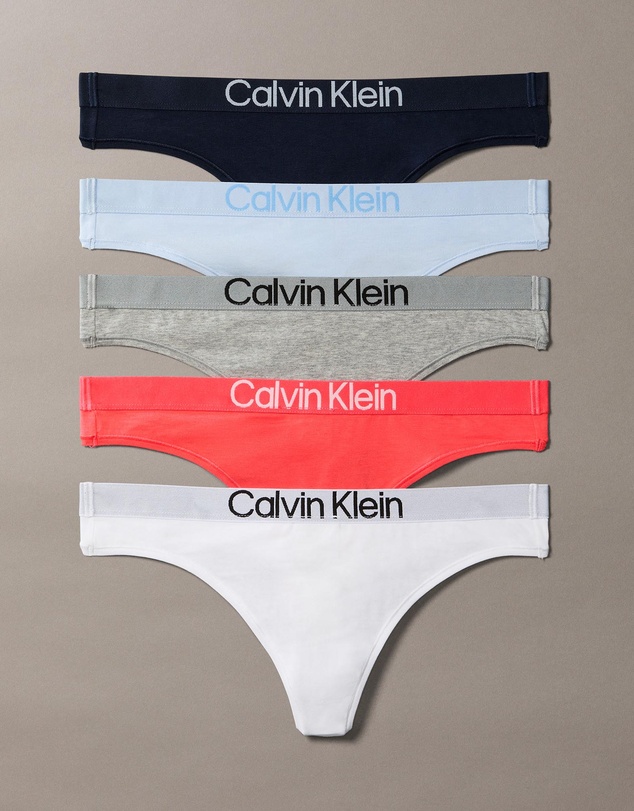 Calvin Klein - 5-Pack Cotton Stretch Thong