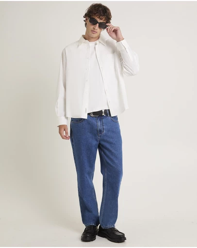 Arvust - Script Oxford Long Sleeve Shirt