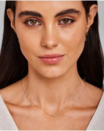 Zoe Olivia - 9K Gold Blue Topaz Necklace