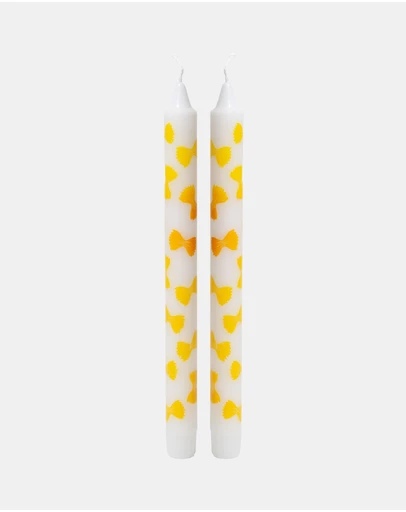 DOIY - Dolce Vita Taper Candles (set of 2) Farfalle
