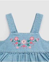Purebaby - Embroidered Pinnie -Kids-Babies