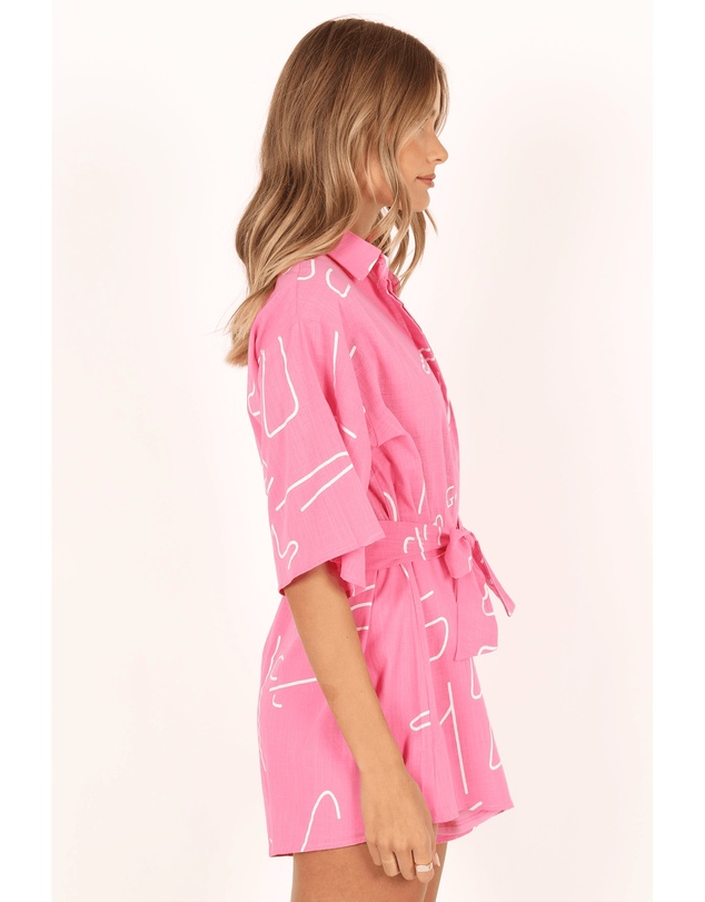 Petal & Pup - Kellie Playsuit - Pink