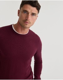 Oxford - Crew Neck Cotton Cashmere Knit