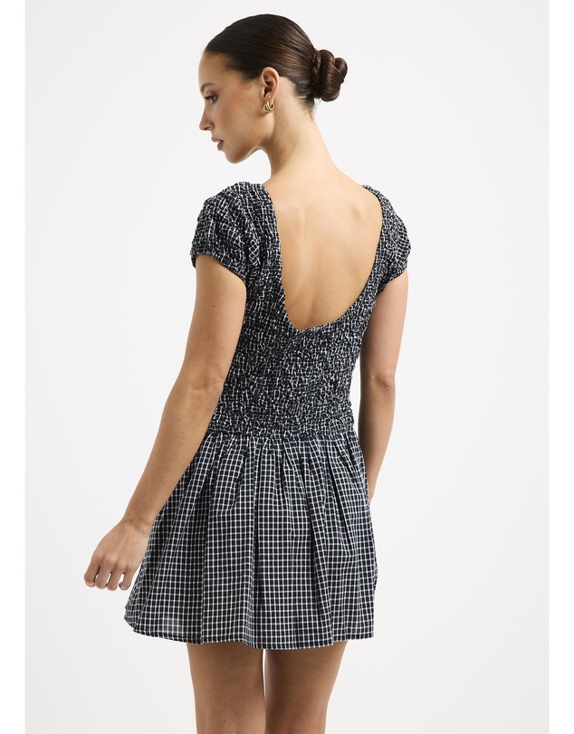 Subtitled - Adari Smocked Mini Dress