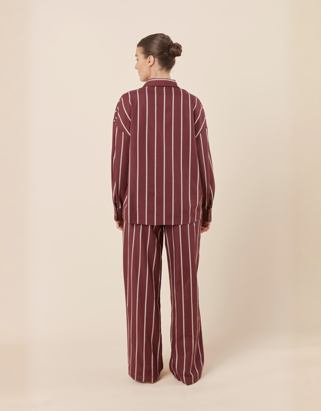 Gingerlilly - Chloe Cotton Striped PJ Set