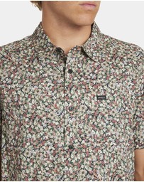 RVCA - Mens Heavy Bloom Short Sleeve Shirt