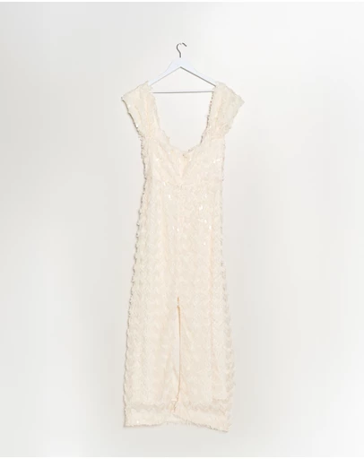 Revibe - Repaired CHANCERY Louisa Maxi Dress - AU 14
