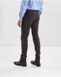 3 Wise Men - 3 Wise Men Ruxton Moleskin Trouser - Charcoal