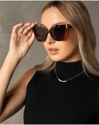 Mestige - Lavender Sustainable Sunglasses - UV400 Brown