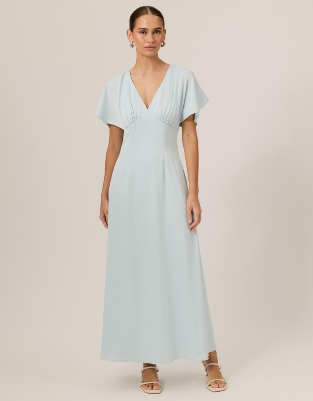 Tussah - Genevieve Satin Midi Dress