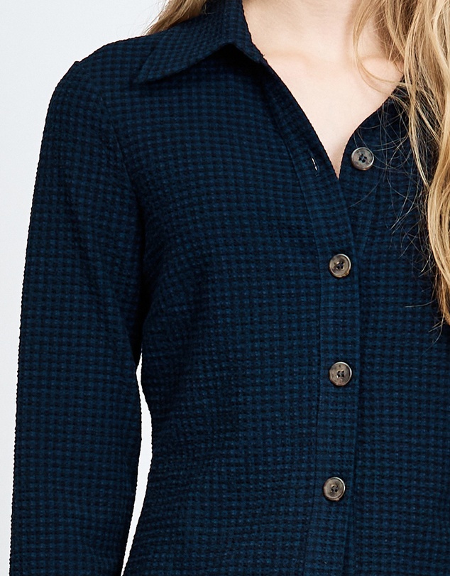 bul - Sade Shirt Navy Check
