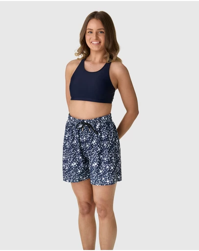 Modest Mermaid - Tide Relaxed Fit Highwaist Board Short SPF50+