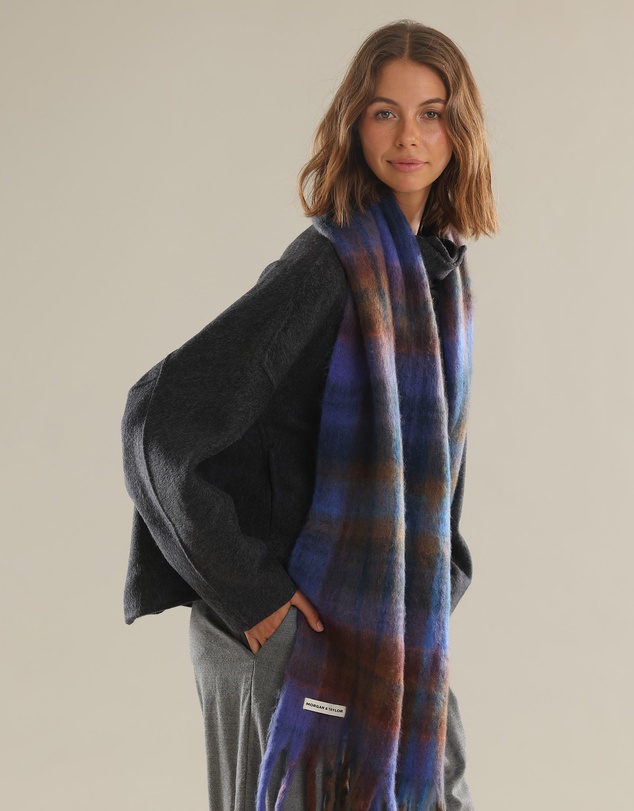 Morgan & Taylor - Isabella Scarf in Blue
