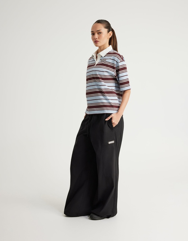 Upstate - Stripe Rugby Top - Blue Haze/Moccha/Vintage White