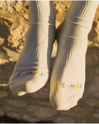 Skwosh - Easy Tiger Socks in Multi Stripe