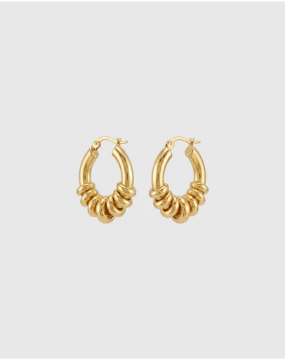 Miz Casa and Co - Liana Hoop Earrings