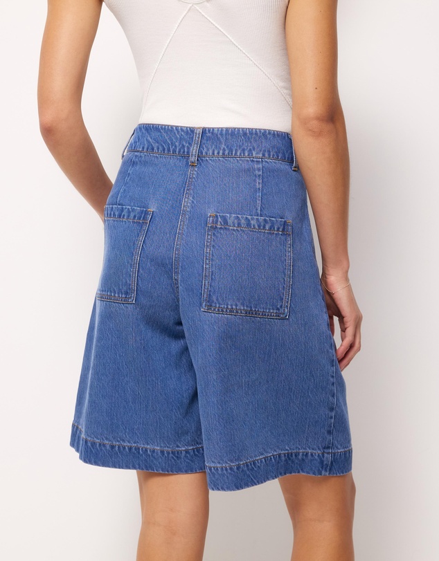 AERE - Cleo Denim Shorts