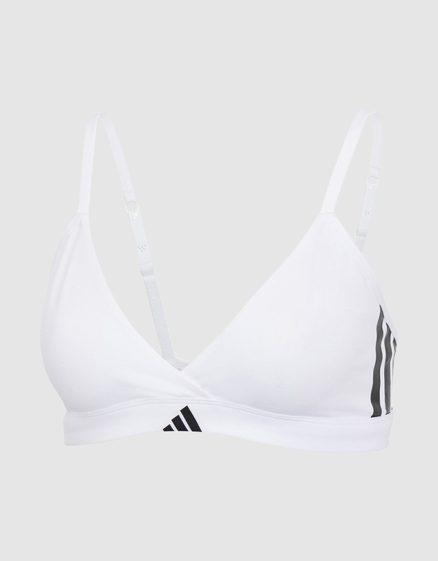 adidas Sportswear - Active Essentials Cotton 3 Stripes Triangle Wrap Bralette
