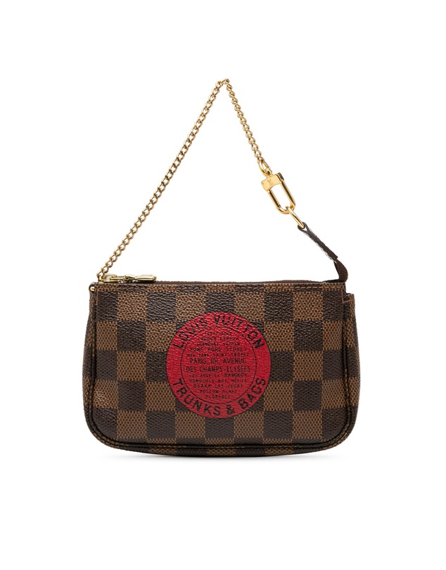 Pre-Loved by Azura Reborn - Pre-Loved Damier Ebene Trunks and Bags Mini Pochette Accessoires